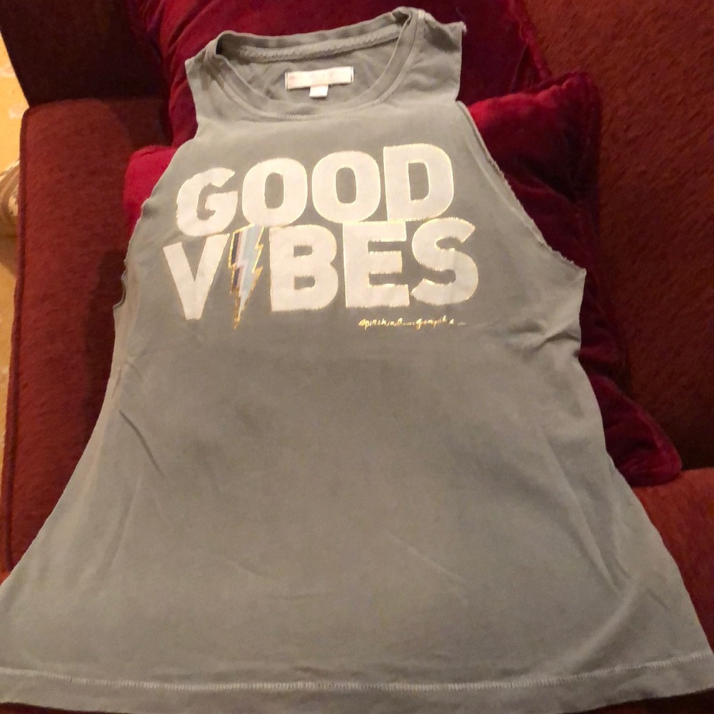 Spiritual gangster good vibes tank